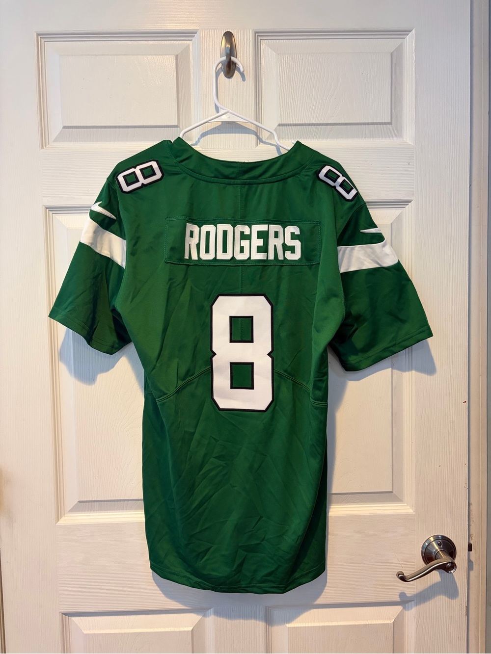 NFL Green Jersey with White Accents - #8